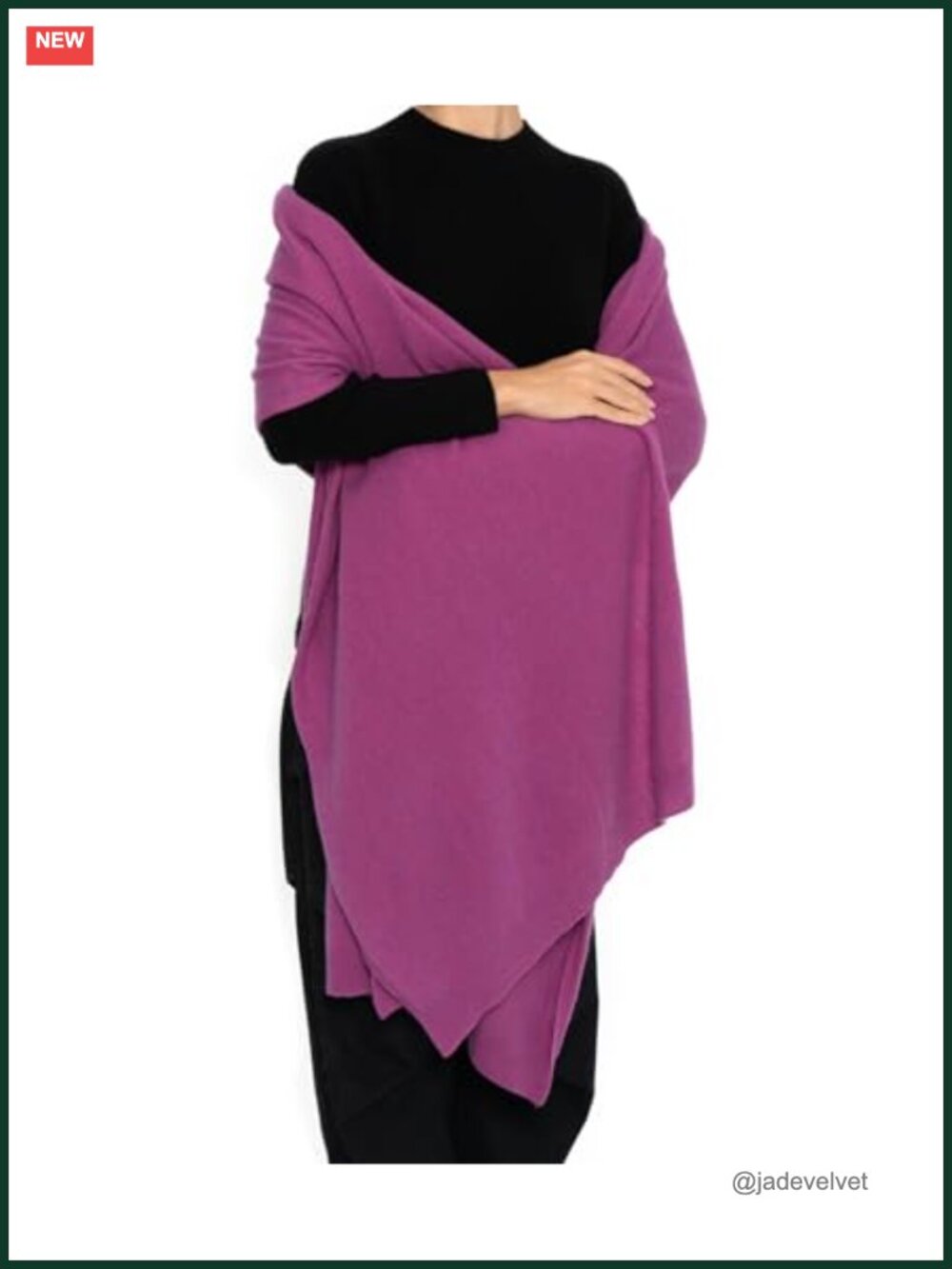 Oversized Cashmere Wool Blend Shawl Wrap Pashmina Stole Scarf